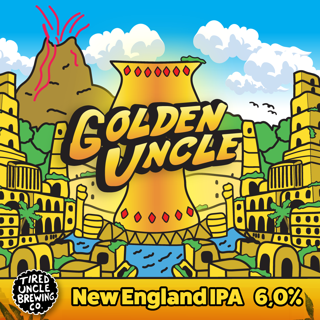 The Golden Uncle NEIPA 440 mL can