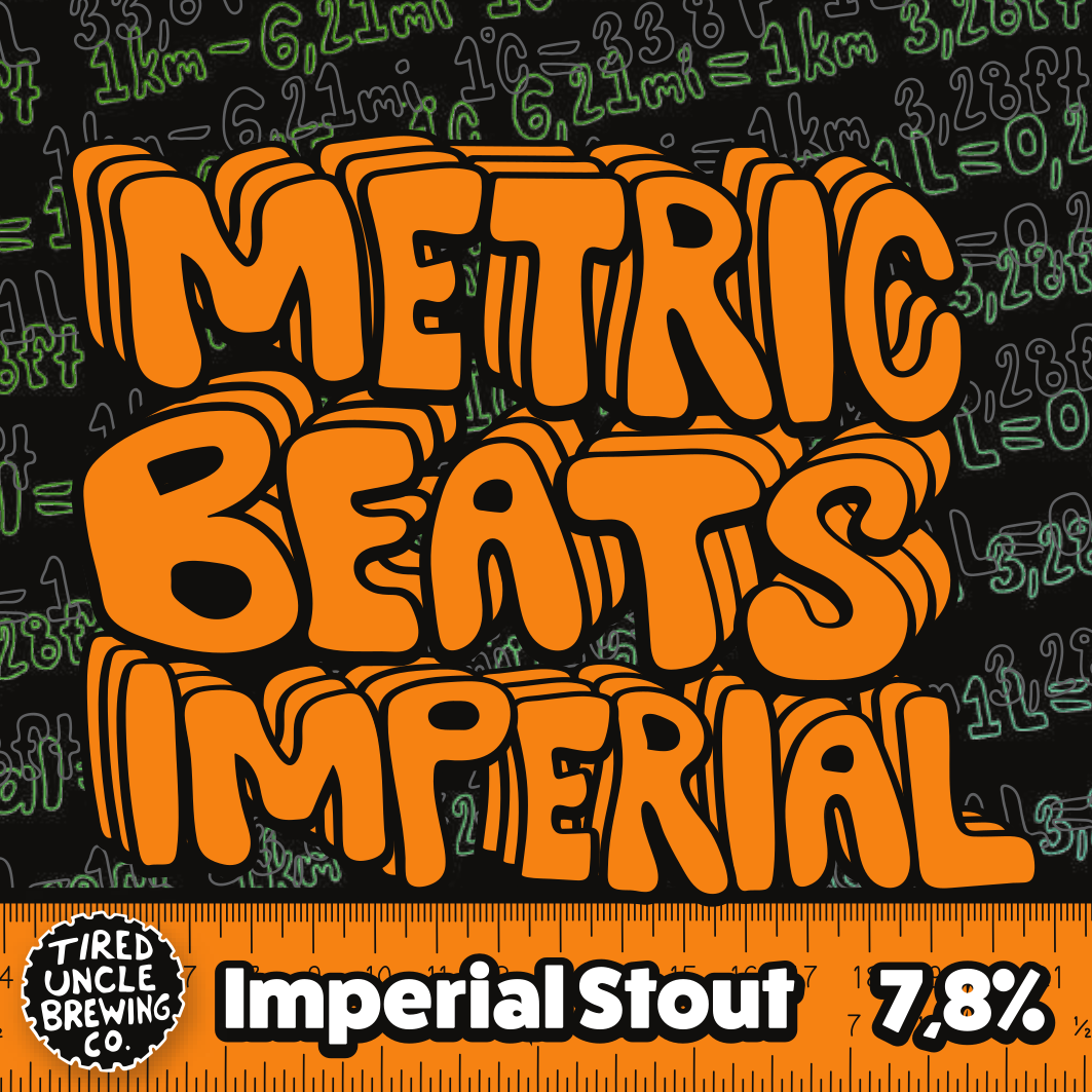Metric Beats Imperial Stout (gluten-free) 440 mL can