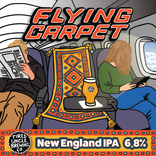 Flying Carpet NEIPA 440 mL can
