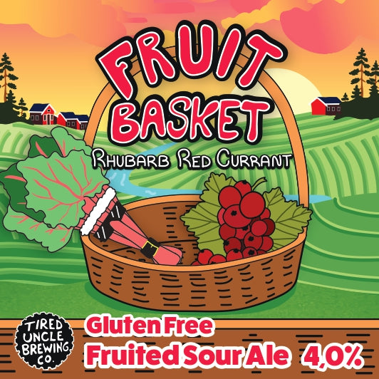 Fruit Basket Rhubarb-Currant 440 ml