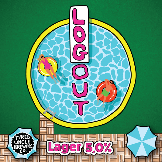 Logout Lager 440 mL can