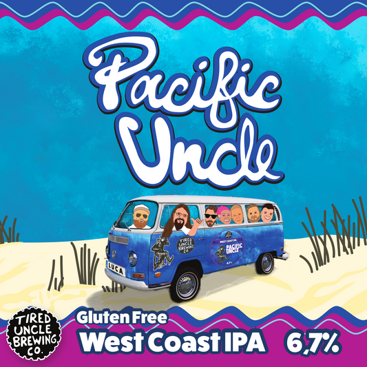 Pacific Uncle West Coast IPA (gluten-free) 440 mL can