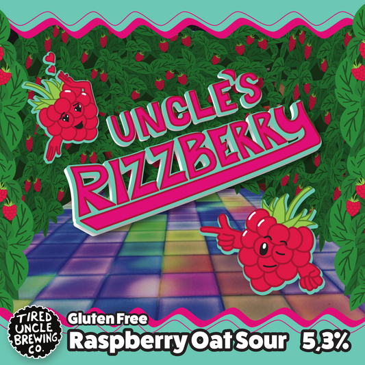 Uncle's Rizzberry Raspberry Oat Sour (5,3%) 440 mL can