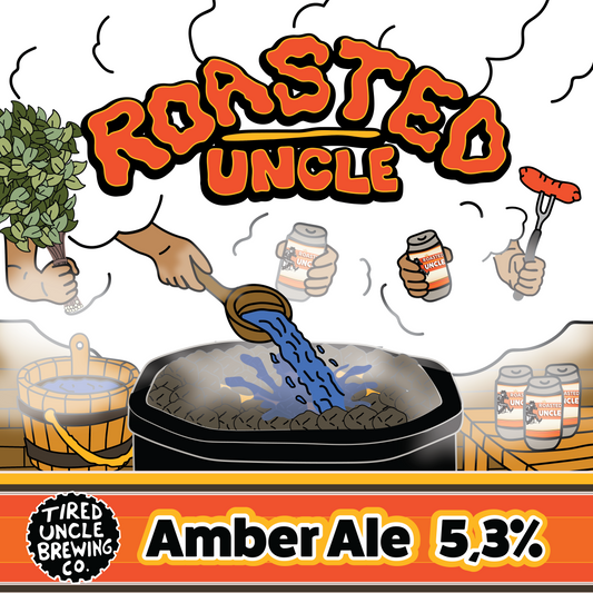 Roasted Uncle Amber Ale 440 mL can