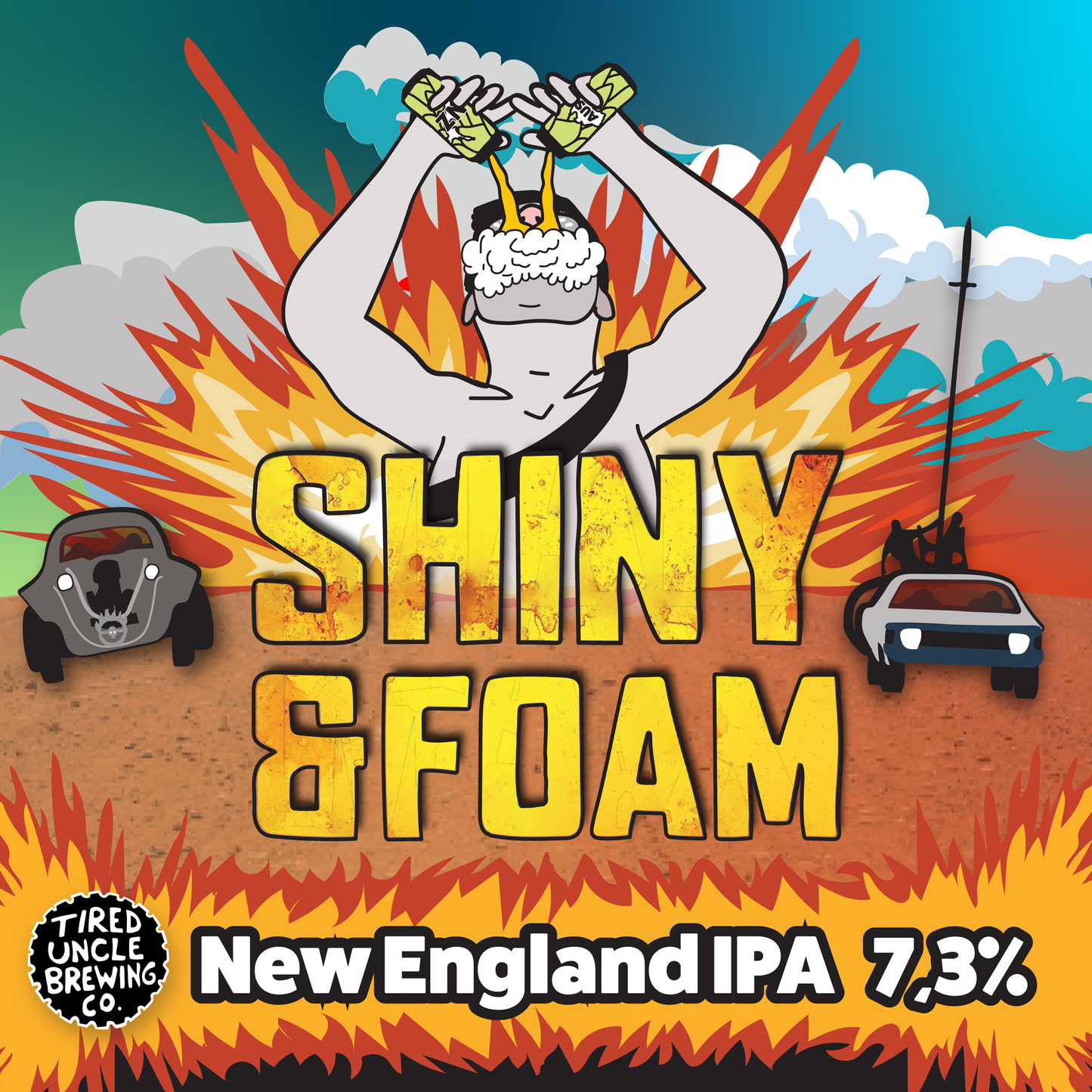 Shiny & Foam NEIPA (7,3%) 440 mL can