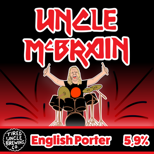 Uncle McBrain English Porter (gluten-free) 440 mL can