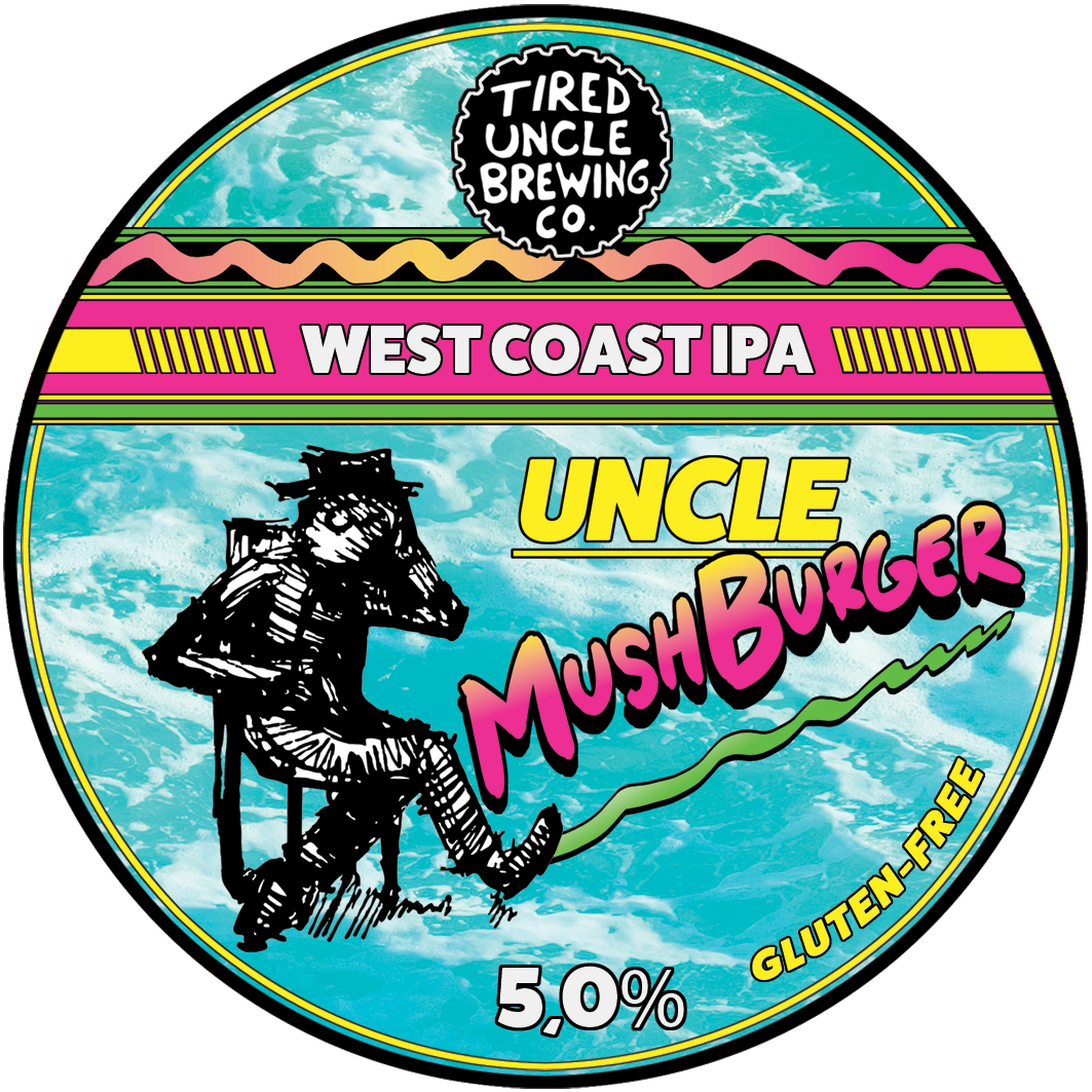 Uncle Mushburger Westcoast IPA 330 mL can