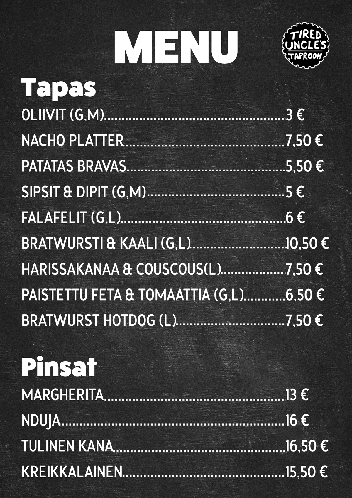 Taproomin juomalista