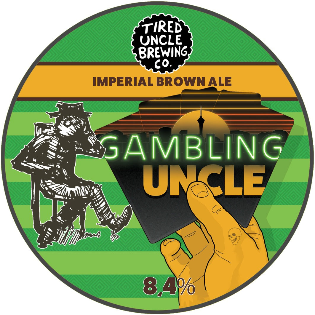 Gambling Uncle Imperial Brown Ale 330 mL can