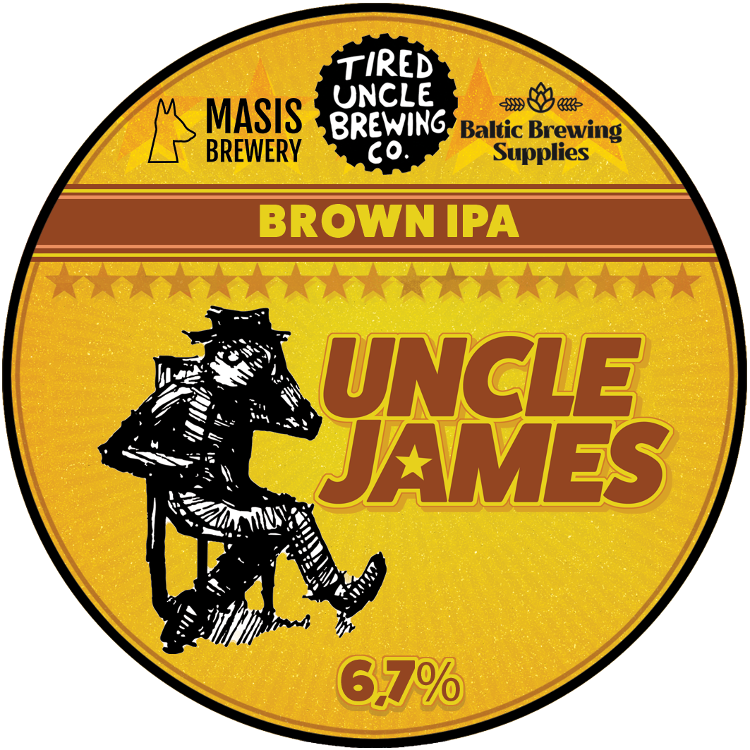 Uncle James Brown IPA 330 mL can